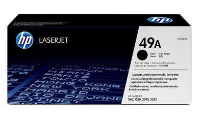 Genuine HP 49A Q5949A Black Toner Cartridge 2,500 Prints