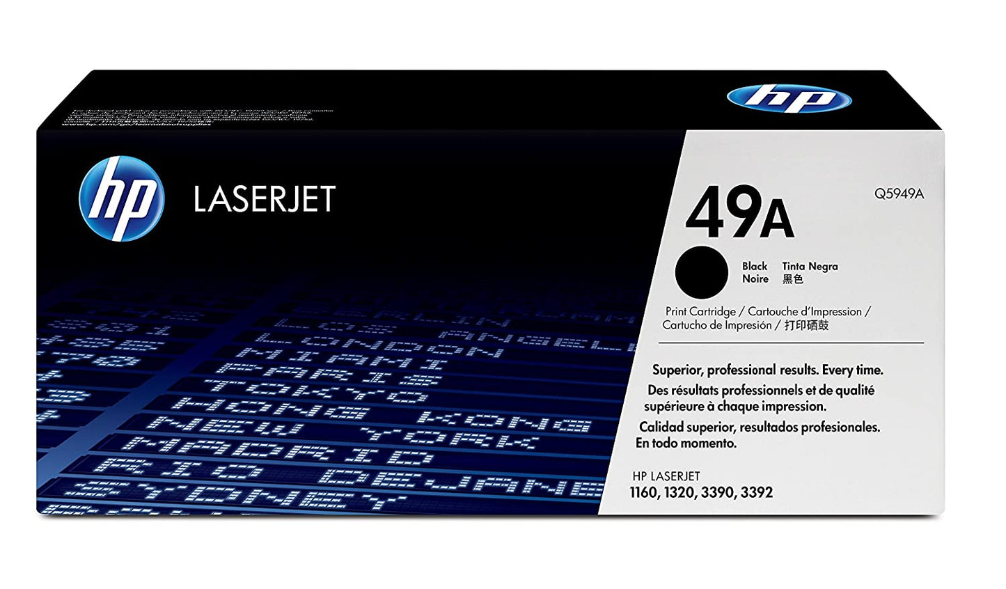 Genuine HP 49A Q5949A Black Toner Cartridge 2,500 Print