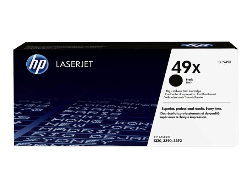 HP 49X Q5949X Black Genuine Toner Cartridge 6,000 Print