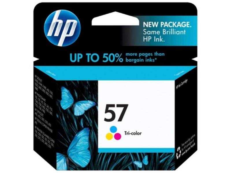 HP 57 CMY Genuine Ink Cartridge C6657AA 400 Print