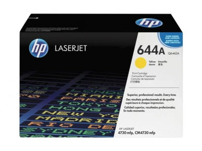 HP 644A Q6462A Yellow Genuine Toner Cartridge 12,000 Prints