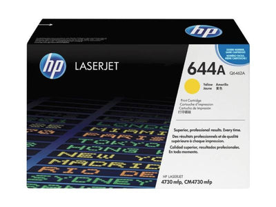 HP 644A Q6462A Yellow Genuine Toner Cartridge 12,000 Print
