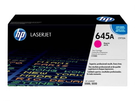 Genuine HP 645A C9733A Magenta Toner Cartridge 12,000 Prints
