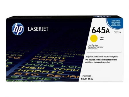 Genuine HP 645A C9732A Yellow Toner Cartridge 12,000 Prints