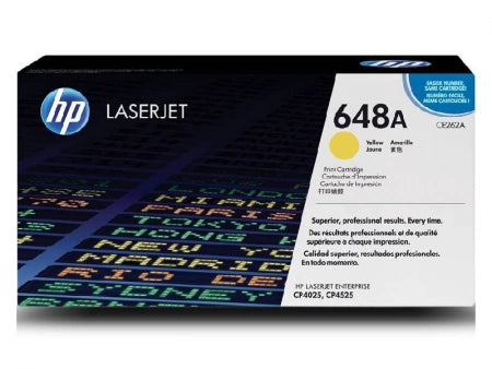 Genuine HP 648A CE262A Yellow Toner Cartridge 11,000 Prints