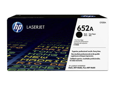 HP 652A CF320A Black Genuine Toner Cartridge 11,500 Print