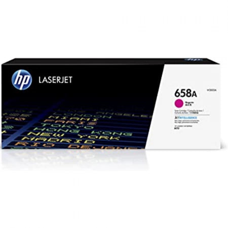 Genuine HP 658A W2003A Magenta Toner Cartridge 6,000 Pages