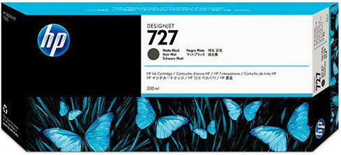 Genuine HP 727 Matte Black Ink Cartridge 3WX19A 300m