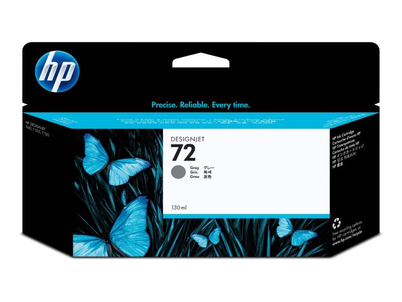 Genuine HP 72 3WX08A Grey Ink Cartridge 130 m
