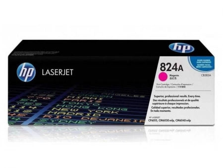 Genuine HP 824A CB383A Magenta Toner Cartridge - 21,000 Prints