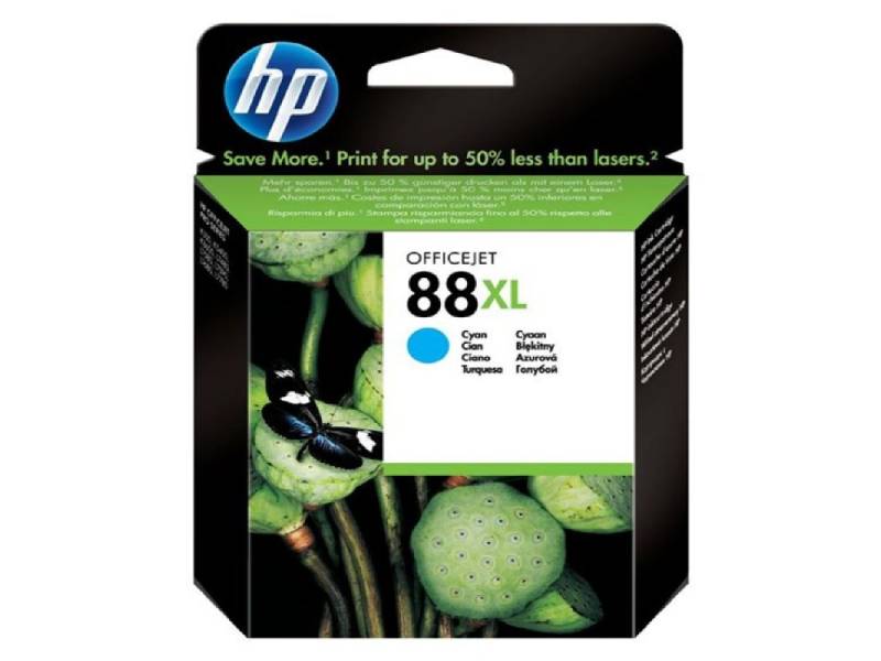 HP 88XL C9391A Cyan Genuine Ink Cartridge 1,700 Print