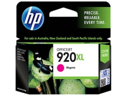 Genuine HP 920XL CD973AA Magenta Ink Cartridge 700 Prints