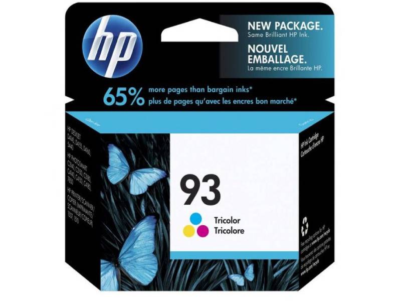 Genuine HP 93 Tricolour Ink Cartridge 160 page