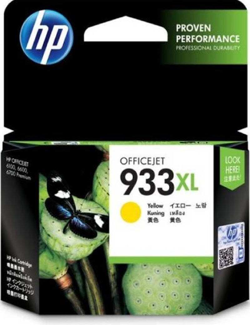 Genuine HP 933XL CN056AA Yellow Ink Cartridge 825 Print