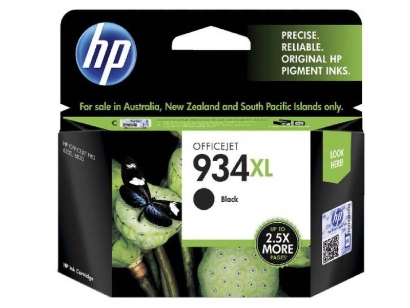 Genuine HP 934XL C2P23AA Black Ink Cartridge 1,000 Print