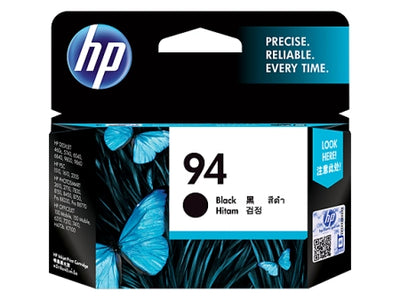 Genuine HP 94 C8765WA Black Ink Cartridge 450 Prints