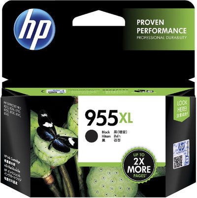 Genuine HP 955XL Black Ink Cartridge L0S72AA