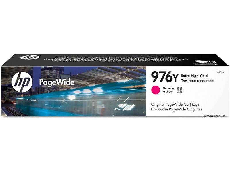 Genuine HP 976Y Magenta Ink Cartridge L0R06A 13,000 Print