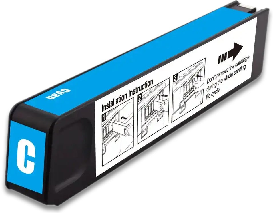 HP 980 Cyan Compatible Ink Cartridge D8J07A 6,600 Print