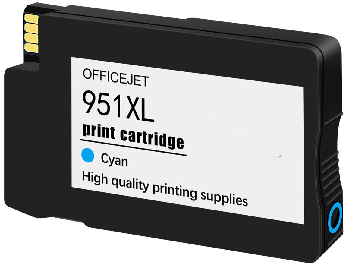 HP 951XL Cyan Compatible Ink Cartridge 1,500 Page
