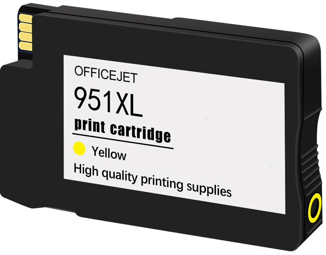 HP 951XL Yellow Compatible Ink Cartridge 1,500 Page