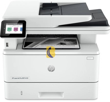 HP LaserJet Pro 4101fdw Mono 40ppm USB/Ethernet/Wi-Fi Scan/Copy/Fax Printer