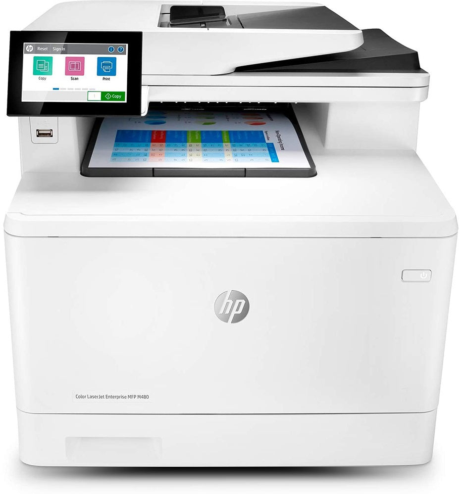 HP Colour LaserJet Enterprise MFP M480f Colour Multifunction Printer 3QA55A