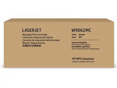 HP W9062MC Compatible Yellow Toner Cartridge 9,500 Pages HP E57540dn E57540c E55040dn