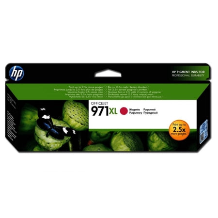 Genuine HP 971XL Magenta Ink Cartridge CN627AA 2,500 Prints