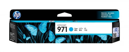 Genuine HP 971 CN622AA Cyan Ink Cartridge 2,500 Prints