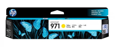 Genuine HP 971 Yellow Ink Cartridge CN624AA 2,500 Prints