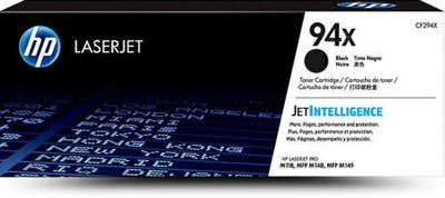 Genuine HP 94X CF294X Black Toner Cartridge 2,800 Prints