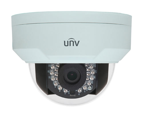 Uniview 4MP 3.6MM Fixed Glass Dome H.265 WDR IP67 IK10 Smart Used Unit