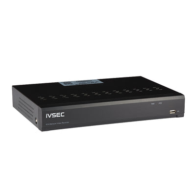 IVSEC NR316XC NVR 16CHANNELS 12MP 16 EPOE PORTS 2 BAYS H265 4K HDMI IV
