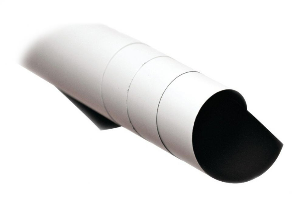 INSTA-DE WHITEBOARD MATERIAL ROLL - MATT FINISH 1.1 GAIN FOAM BACKING 3.04X1.27MT (WXH)