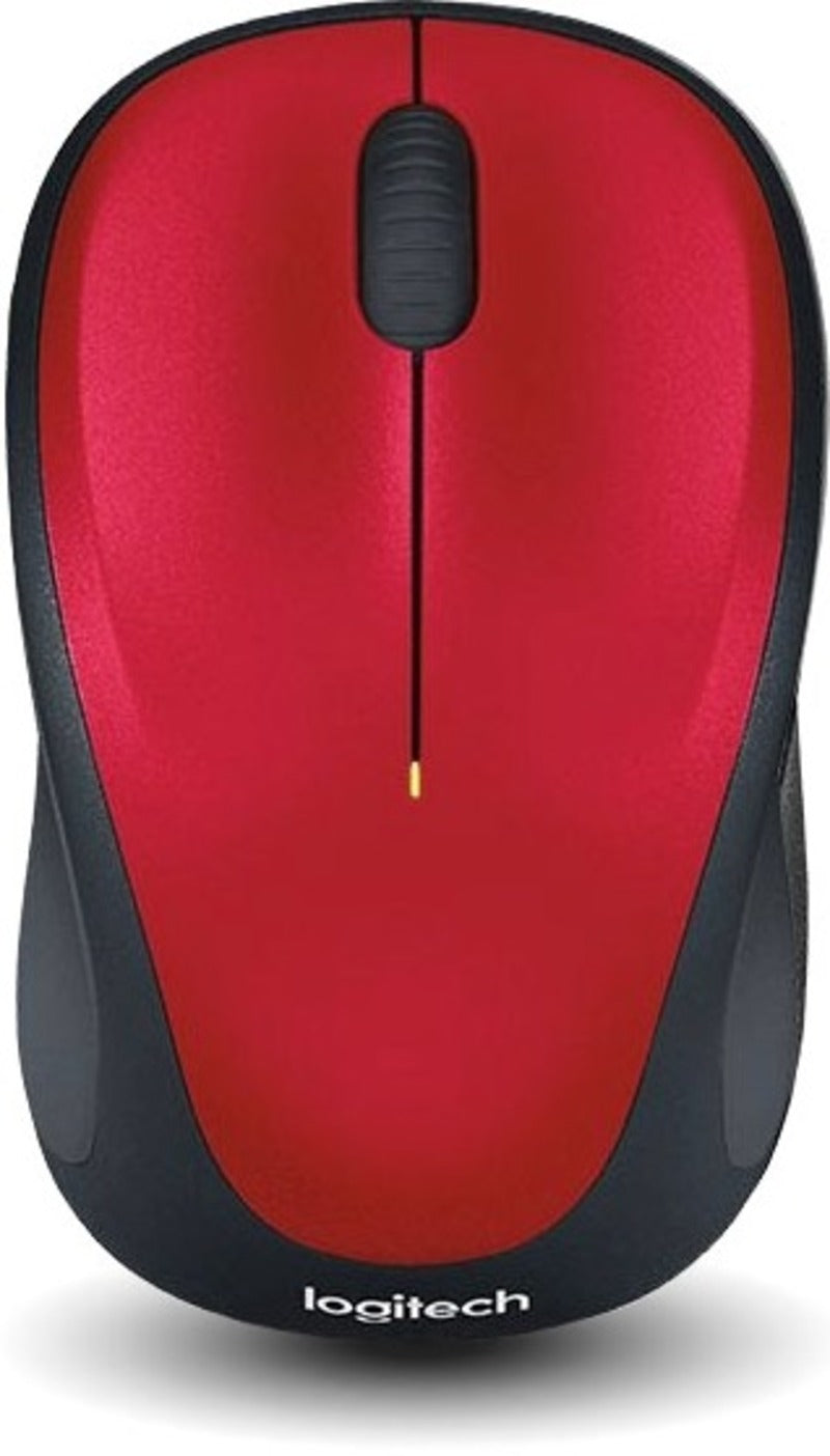 Logitech M235 Wireless Mouse - Red