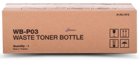 Konica Minolta WB-P03 (WBP03 A1AU0Y1) Genuine Waste Toner Bottle - 36k Prints