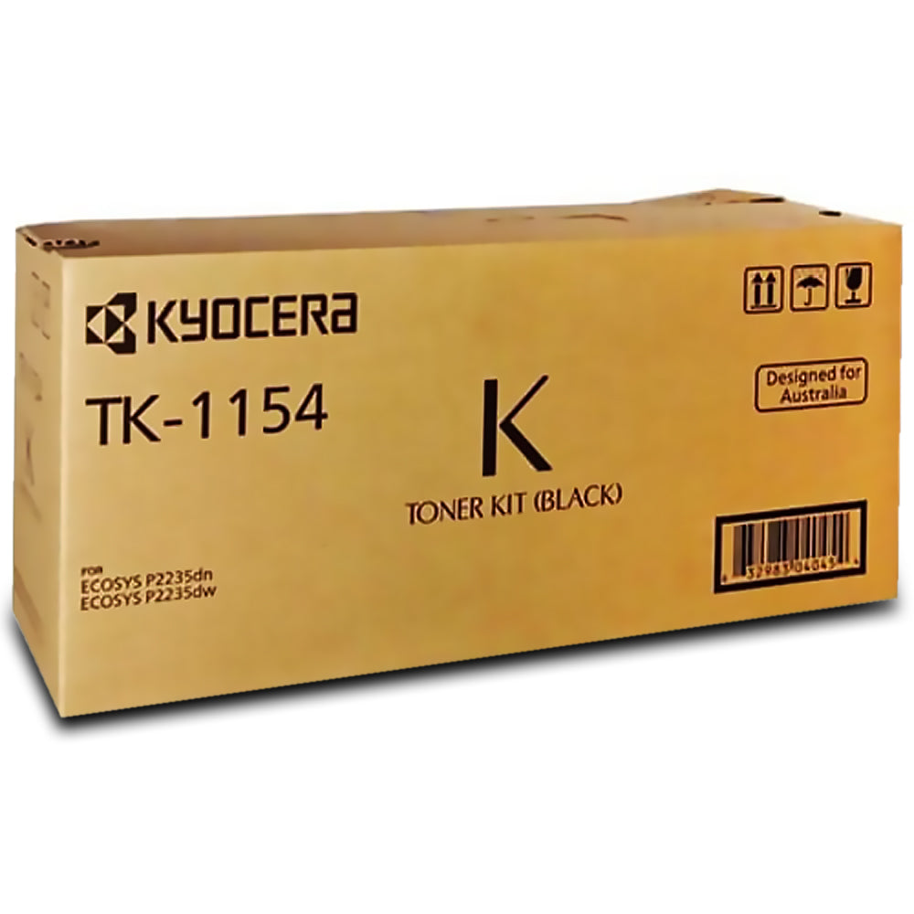 Genuine Kyocera TK1154 Black Toner Cartridge 3,000 Print