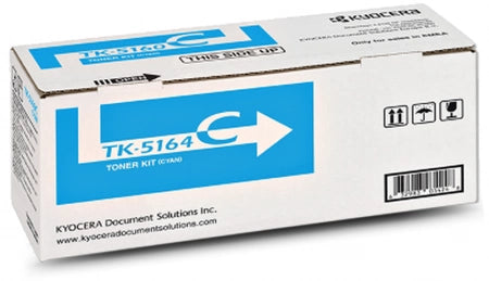 Genuine Kyocera TK5164C Cyan Toner Cartridge 12,000 Prints