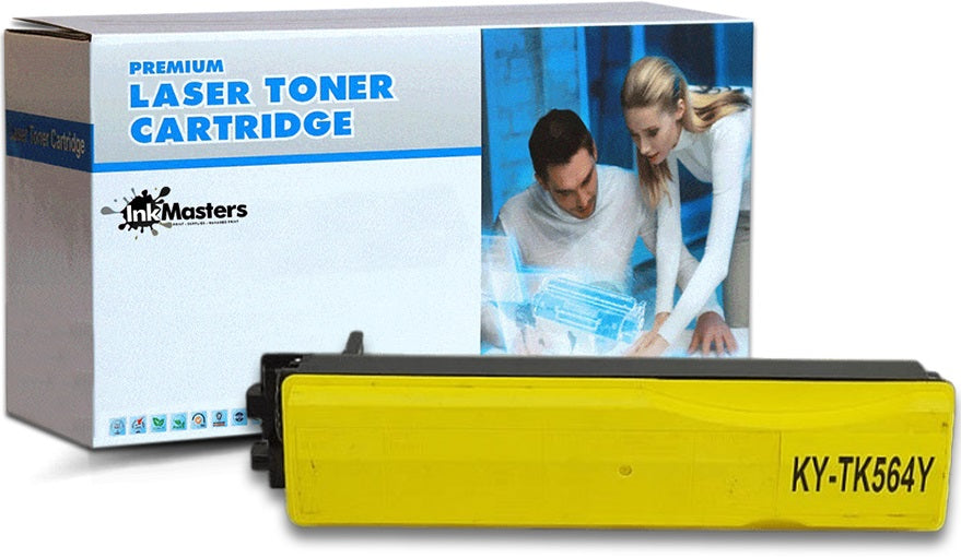 Kyocera TK564Y Yellow Compatible Toner kit 10,000 Print