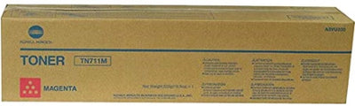 Konica Minolta A3VU330 / TN711M Genuine Magenta Toner Cartridge 31.5K Print Yield