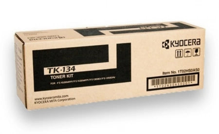 Genuine Kyocera TK134 Black Toner Cartridge 7,200 Pages