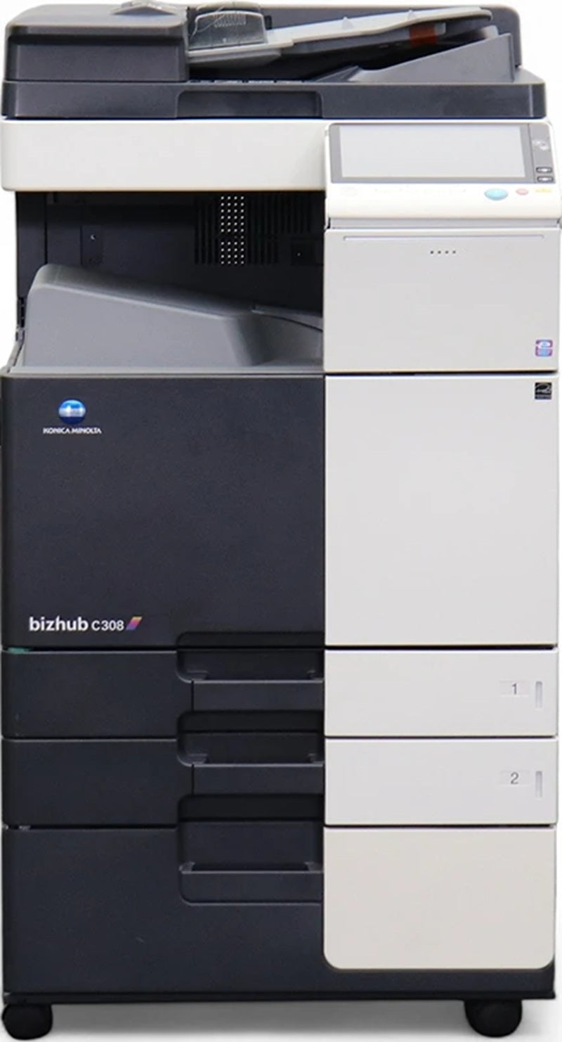 Konica Minolta Bizhub C308 A3 Color Laser Multifunction Printer Refurbished