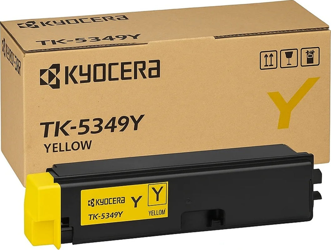 Genuine Kyocera TK-5349Y Yellow Toner Cartridge 9,000 page