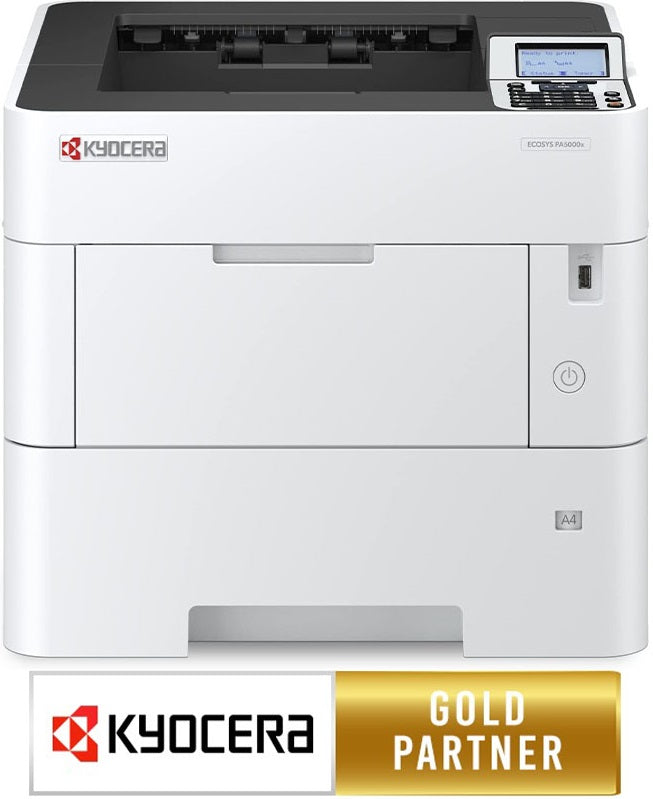 Kyocera ECOSYS PA5000x 50PPM Mono Laser Printer Network Duplex 2 Year Warranty