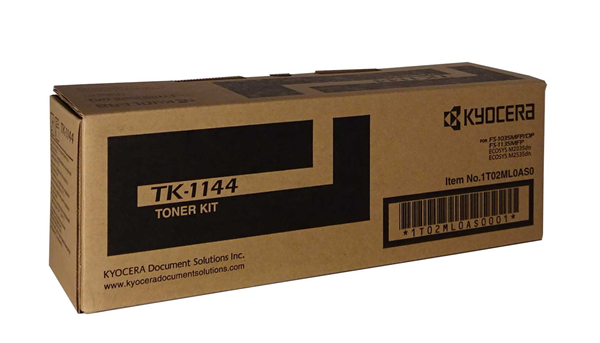 Genuine Kyocera TK1144 Black Toner Kit 7,200 Print