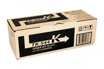 Kyocera TK544K Black Genuine Toner Cartridge 5,000 Prints
