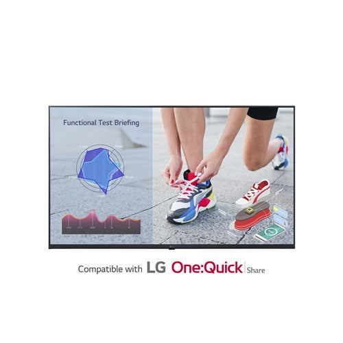 LG 43" 43UL3J 4K IPS 300NITS 1MIL:1 DYNAMIC CR WEBOS 6.0 DIGITAL SIGNAGE PANEL