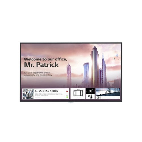 LG 49" 49UH5F PRO 4K 500NITS 500000:1 DYNAMIC CR WEBOS 4.1 28% HAZE DIGITAL SIGNAGE PANE