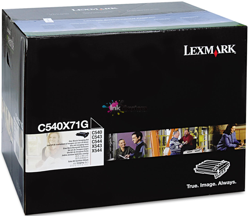 Lexmark C540X71G Black Genuine Image Kit 30K Yield